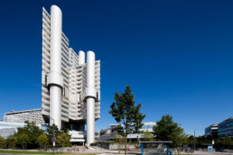 Architekturfotograf München: HypoVereinsbank Zentrale Tower | 8727 | © Effinger