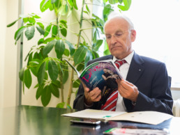 Dr. Edmund Stoiber, CSU, Pressefotos Interview | © T. Effinger