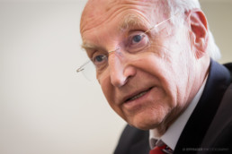 Dr. Edmund Stoiber, CSU, Pressefotos Interview | © T. Effinger