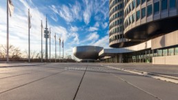 Architekturfotografie: BMW Museum München, BMW Hochhaus, Olympiaturm | 7760 | © Effinger