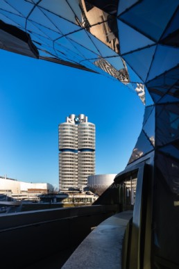 Architekturfotografie: BMW Museum München, BMW Hochhaus Vierzylinder | 6058 | © Effinger