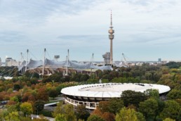 Architekturfotografie: Olympiapark München, Olympiastadion, Olympiaturm | 1029 | © Effinger