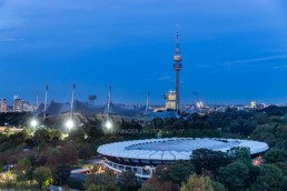 Architekturfotografie: Olympiapark München, Olympiastadion, Olympiaturm | 1099 | © Effinger