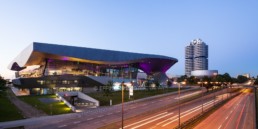 Architekturfotografie: BMW Welt München, BMW Museum und BMW Hochhaus | 4641 | © Effinger