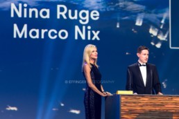 Nina Ruge, Marco Nix | GreenTec Awards Pressefotos | 8146 | © Effinger