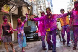 Holi Festival der Farben | Delhi, Indien | 4500 | © Effinger