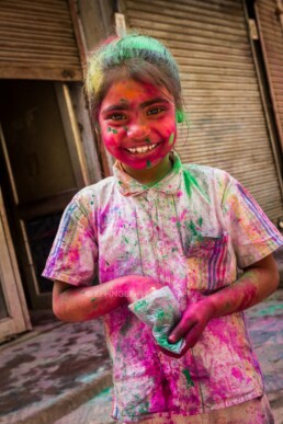 Holi Festival der Farben | Delhi, Indien | 4607 | © Effinger