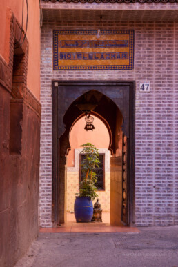 Hotel el Azhar, Marrakesch, Marokko | 9409 | Copyright Effinger