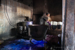 Färberei im Souk von Marrakesch, Marokko | 9221 | Copyright Effinger