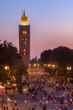 Koutoubia-Moschee, Marrakesch, Marokko | 7363 | Copyright Effinger
