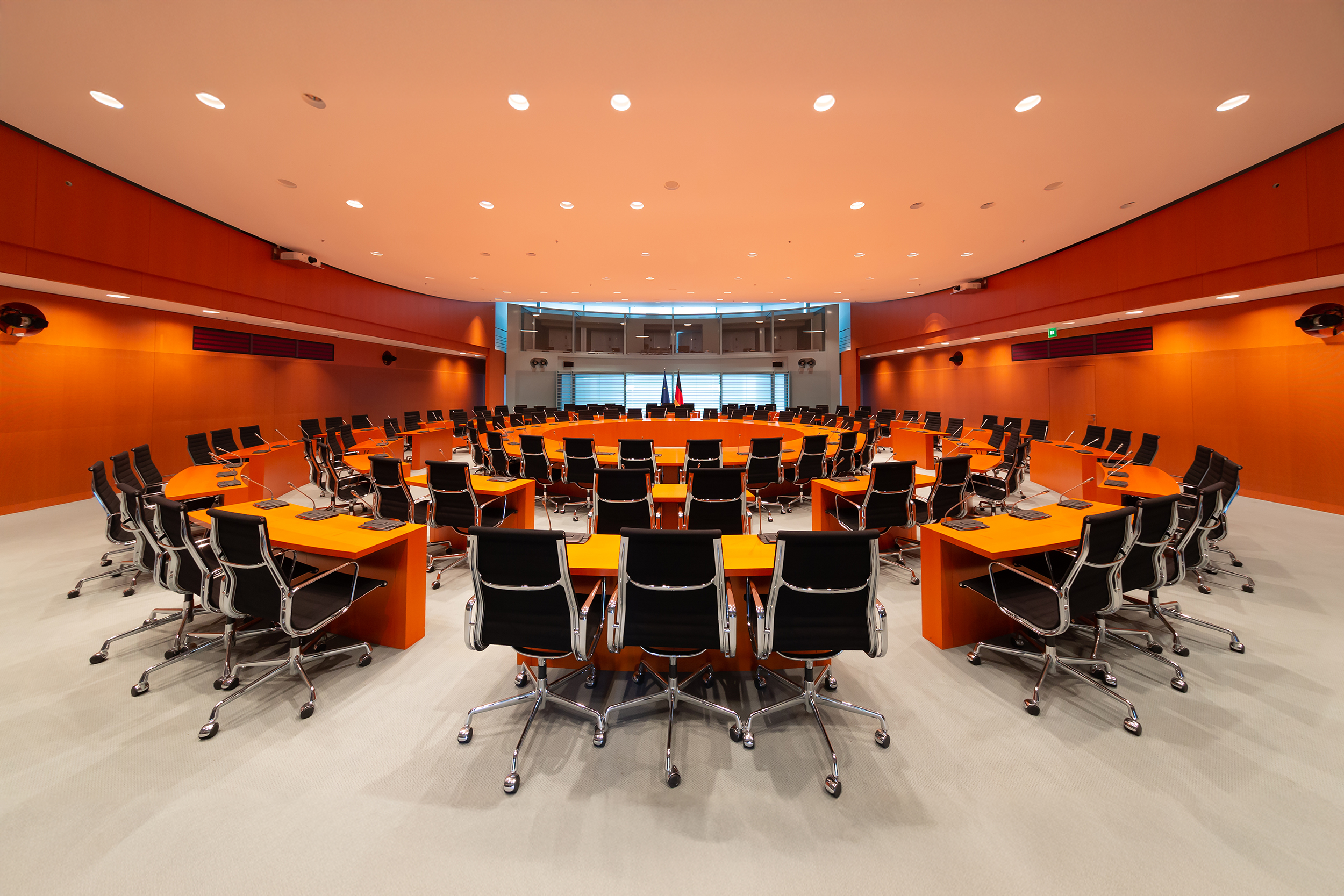 Bundeskanzleramt Berlin, Pressesaal | 8486 | Copyright Effinger
