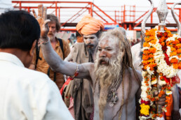 Sadhu at the Kumbh Mela, Haridwar, India | 5702 | Copyright Effinger